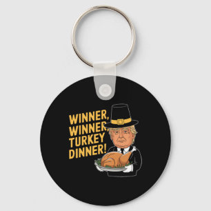 Porte-clés Drôle Donald Trump Gagnant Turquie Dîner Tha