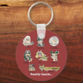Porte-clés Drôle Drôle Cartoon Frankly Scarlet Porte - clés (Recto)
