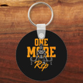 Porte-clés Drôle Femmes Poids Reps Bodybuilding Musc (Recto)