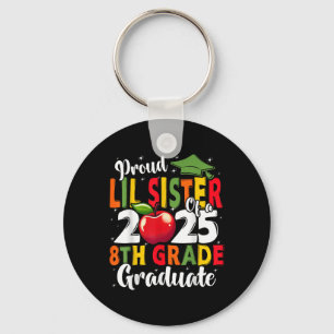 Porte-clés Drôle Fier Lil Soeur D'Un Cl De 2025 8E Grade G