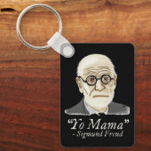 Porte-clés Drôle Freud Psychology Plaisanterie (Recto)