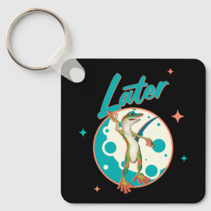 Porte-clés Drôle Gecko Plus Tard