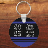 Porte-clés Drôle Graduation 2025 (Recto)