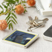 Porte-clés Drôle Halloween Headstone Comic Jumbo Porte - clé (Côté)