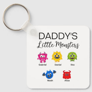 Porte-clés Drôle Halloween le petit monstre de papa