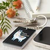 Porte-clés Drôle Hanoukka Llama Happy Llamakkah juif (Devant droit)