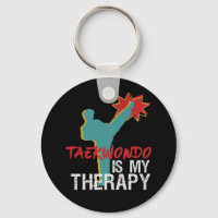 Drôle Humour Arts Martiaux Taekwondo Est Ma Thérap