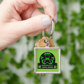 Porte-clés Drôle Ingénieur Chimique Cadeaux (main)