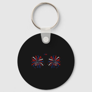 Porte-clés Drôle je suis juste ici pour les feux d'artifice 4