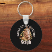 Porte-clés Drôle "je voudrais (Recto)