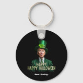 Porte-clés Drôle Joe Biden St Patrick's Day Confus (Recto)