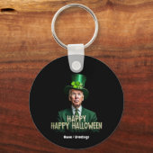 Porte-clés Drôle Joe Biden St Patrick's Day Confus (Recto)