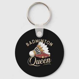 Porte-clés Drôle Joueur Dminton Love Shuttle Design 8