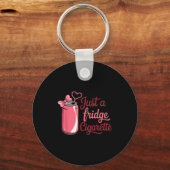 Porte-clés Drôle Juste Un Frigo Cigarette Coquette Nk Noeud (Recto)