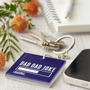 Porte-clés Drôle Mauvais Papa Plaisanterie Chargement