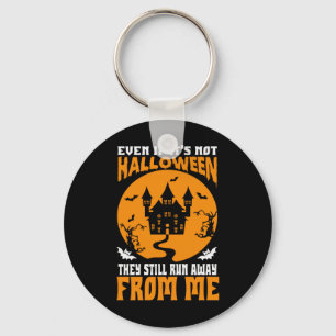 Porte-clés Drôle même si ce n'est pas Porte - clé d'Halloween