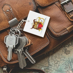 Porte-clés Drôle Morning Cranky Owl