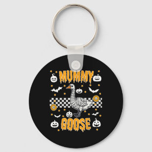 Porte-clés Drôle Mummy Enveloppé Oie Éffrayante Halloween Cos