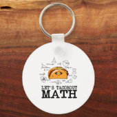 Porte-clés Drôle Nerdy Allons Taco Bout Math Pi Day Math Ense (Recto)