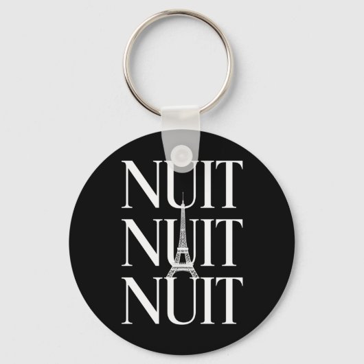 Porte-clés Drôle Nuit Nuit (Recto)