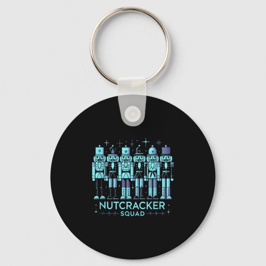 Porte-clés Drôle Nutcracker Hommes Femmes Nutcrackers Noël (Recto)