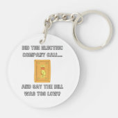 Porte-clés Drôle papa dit (Dos)