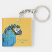 Porte-clés Drôle Parler Les Perroquets Poussière. Texte + Por (Dos)