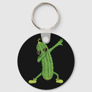 Porte-clés Drôle Pickle Concomber Dons Par Silentsoularts Dab