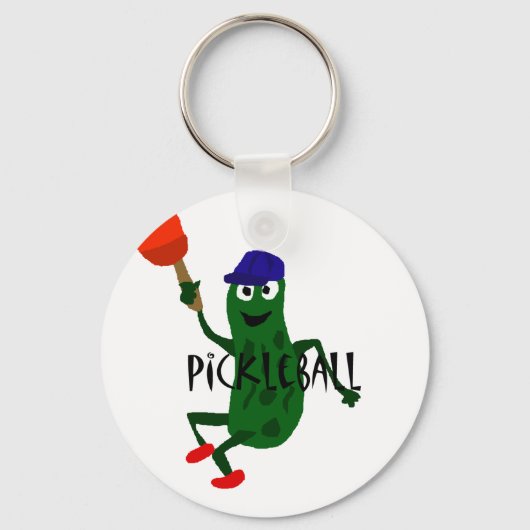 Porte-clés Drôle Pickleball (Recto)