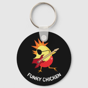 Porte-clés Drôle poulet