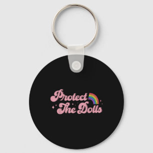 Porte-clés Drôle Protéger Les Poupées Trans Lgbt Égalité Pour