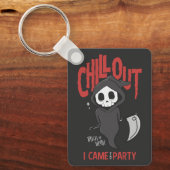 Porte-clés Drôle Sarcastique Grim Reaper Halloween Party (Recto)