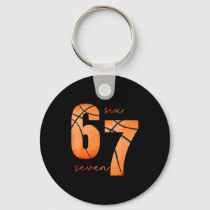 Porte-clés Drôle Seven 67 Basketball Six