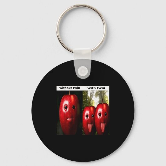 Porte-clés Drôle Silly Ai Génération Z Mème Brainrot Humour J (Recto)