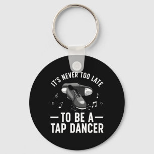 Porte-clés Drôle Tap Dancing Art Pour Hommes Femmes Line Danc
