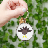 Porte-clés Drôle Thanksgiving Turquie Porte - clé (Main)