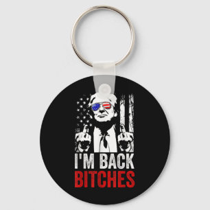 Porte-clés Drôle Trump Im Back Es Reprennent La Grande Amériq