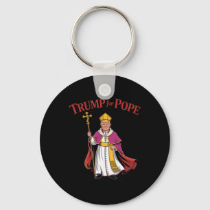 Porte-clés Drôle Trump Pour Pape Catholique Vatican Papauté R