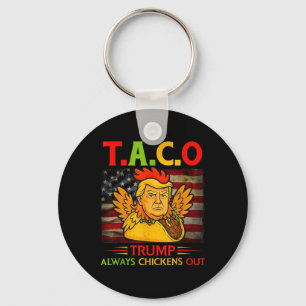 Porte-clés Drôle Trump Taco Trump abandonne toujours 13