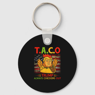 Porte-clés Drôle Trump Taco Trump Toujours Se Défile 4