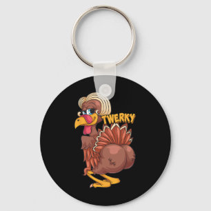 Porte-clés Drôle Twerky Dance mignon Amour Twerk Danser Thank