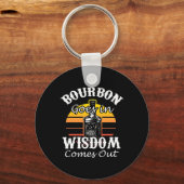 Porte-clés Drôle Whiskey Bourbon Cadeau De Boisson Pour Whisk (Recto)