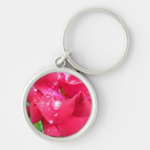 Porte-clés Droplets sur la bague de clé Premium Petals