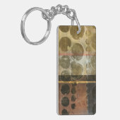 Porte-clés Droplets verts circulaires (Devant gauche)