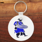 PORTE-CLÉS DRUM BLEU (Recto)