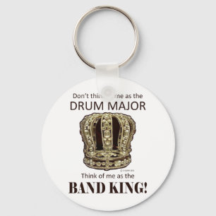 Porte-clés Drum Major King