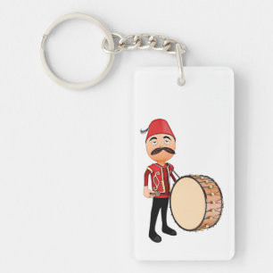 Porte-clés Drummer Ramadan - Fabricant Porte - clé acrylique