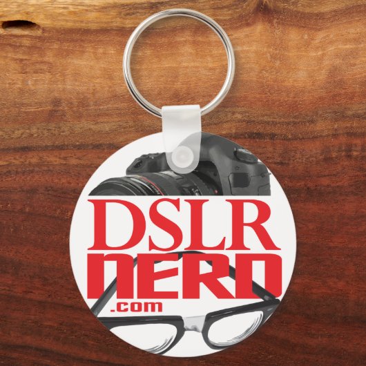 PORTE-CLÉS DSLR NERD (Recto)