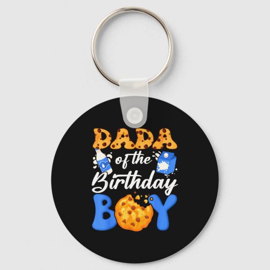 Porte-clés Du 1er anniversaire Dada au lait biscuits (Recto)