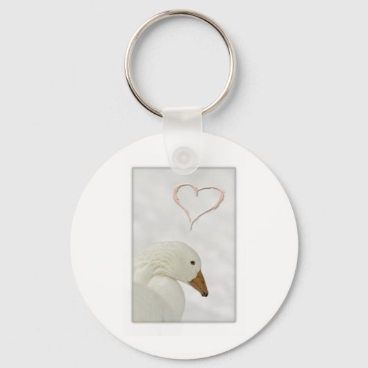 porte-clés du coeur d'oie (Recto)